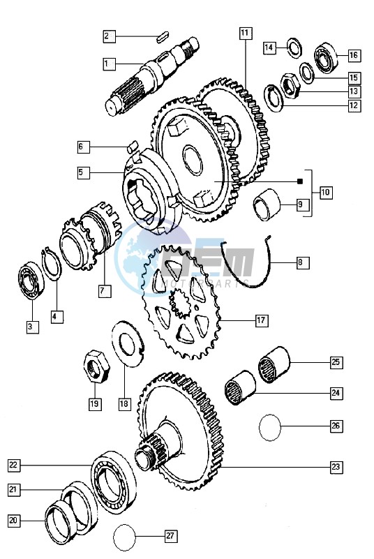 Countershaft