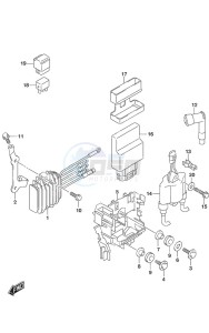 DF 20A drawing Rectifier/Ignition Coil Non-Remote Control