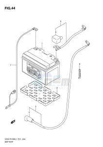 GSX-R1000 (E21) drawing BATTERY (GSX-R1000UFL1 E21)