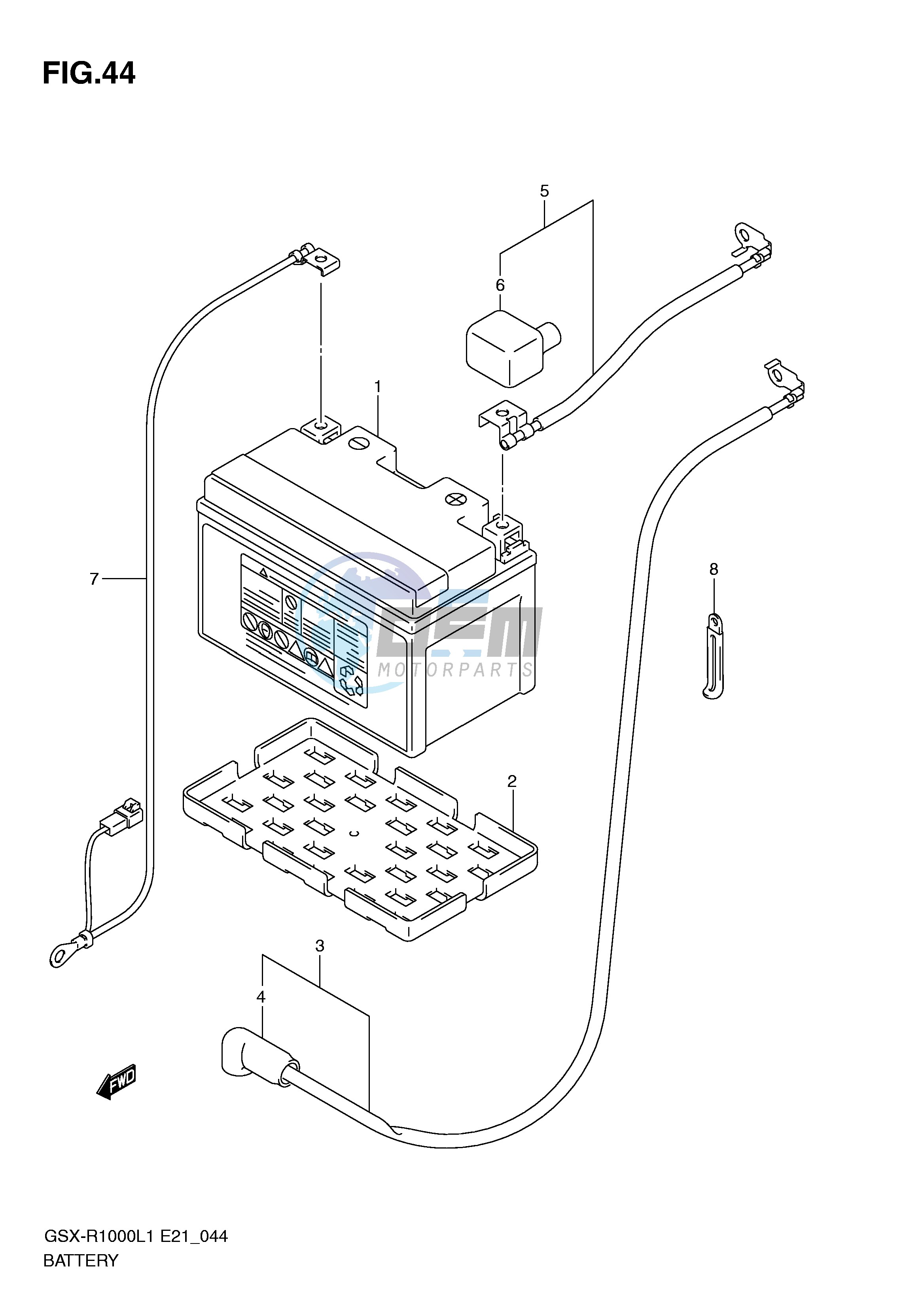 BATTERY (GSX-R1000UFL1 E21)