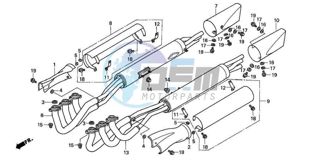 EXHAUST MUFFLER