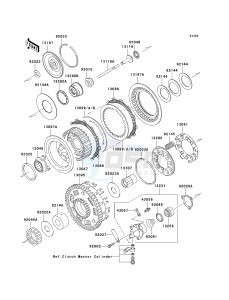 VN 1500 E [VULCAN 1500 CLASSIC] (E7) [VULCAN 1500 CLASSIC] drawing CLUTCH