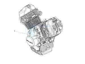 V7 III Special 750 e4 (EMEA) drawing Engine-Completing part-Lever