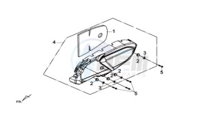 MAXSYM 600 I ABS EXECUTIVE SPORT L6 drawing CRANKCASE COVER LEFT