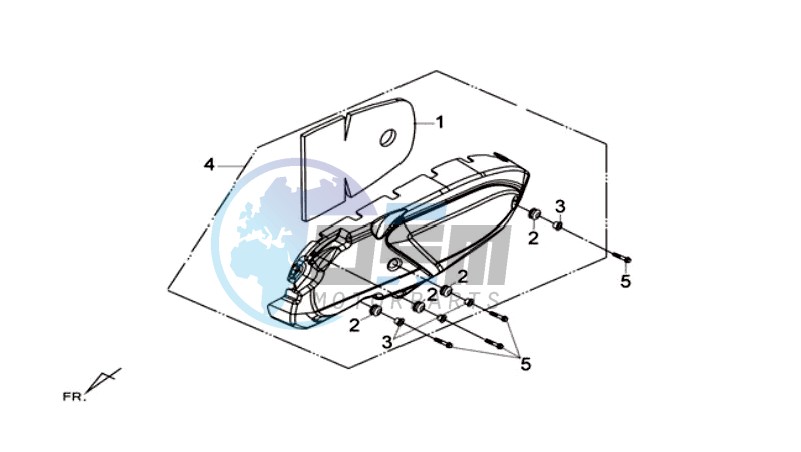 CRANKCASE COVER LEFT