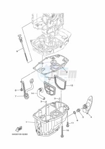 F15CMHL drawing VENTILATEUR-DHUILE