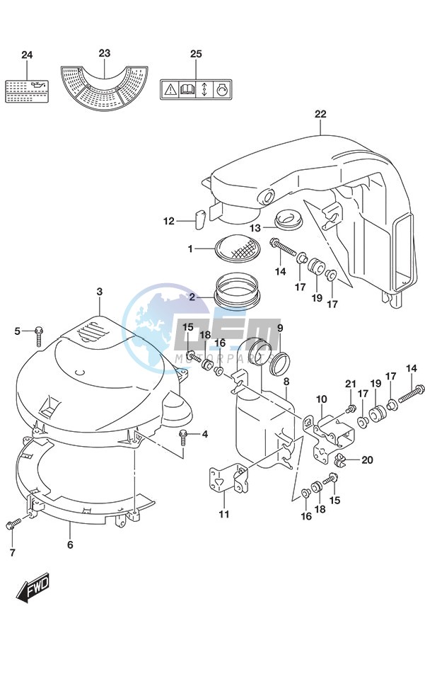 Silencer/Ring Gear Cover