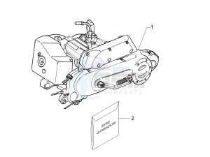 S 50 2T (25 Kmh) B-NL drawing Engine assembly