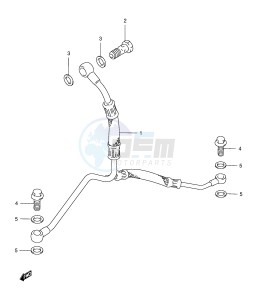 XF650 (E2) drawing OIL PIPE