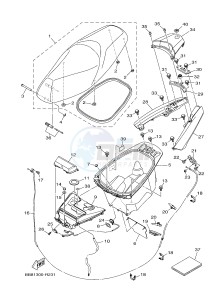 MWS150 MWS150-A TRICITY 155 (BB89) drawing SEAT