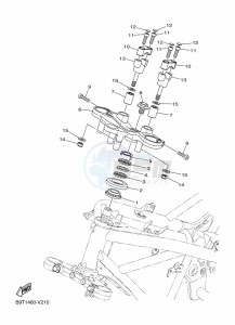 MT-25 MTN250-A (BGJ1) drawing STEERING