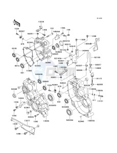 KAF 620 M [MULE 4010 4X4] (M9F) M9F drawing GEAR BOX