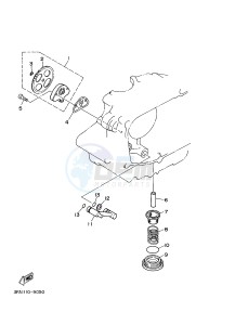 YFM125A YFM125GD GRIZZLY 125 (1PY5 1PY6) drawing OIL PUMP