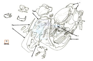 Ark LC ONE- Matt Black 50 drawing Colored parts