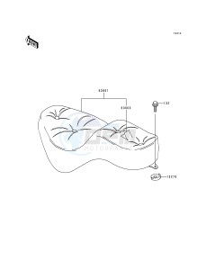 VN 800 A [VULCAN 800] (A1-A5) [VULCAN 800] drawing SEAT