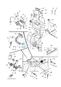 YFZ450R YFZ450RSSE YFZ450R SPECIAL EDITION (1TDA) drawing ELECTRICAL 1