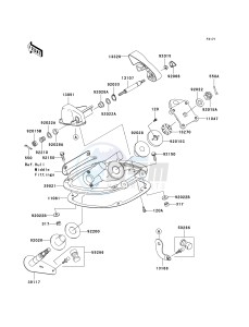 JT 1200 D [STX-12F] (D6F-D7F) D6F drawing HANDLE POLE