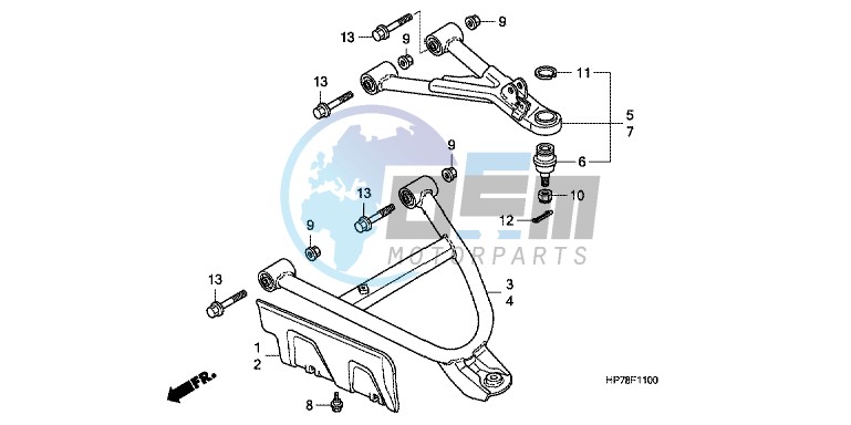 FRONT ARM