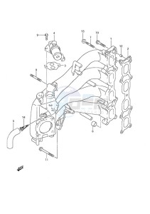 df 115A drawing Intake Manifold