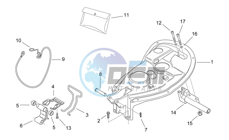 Rear body II - Seat components