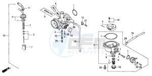 C70Z 50 drawing CARBURETOR (2)