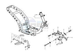 Runner POGGIALI 50 drawing Frame - Central Stand