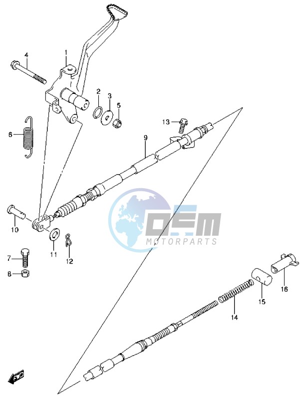 BRAKE PEDAL