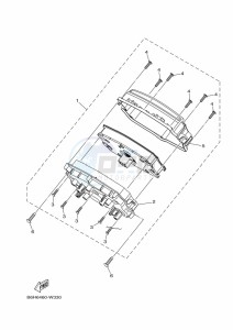 GPD155-A NMAX 150 (BBD1) drawing CRANKCASE COVER 1