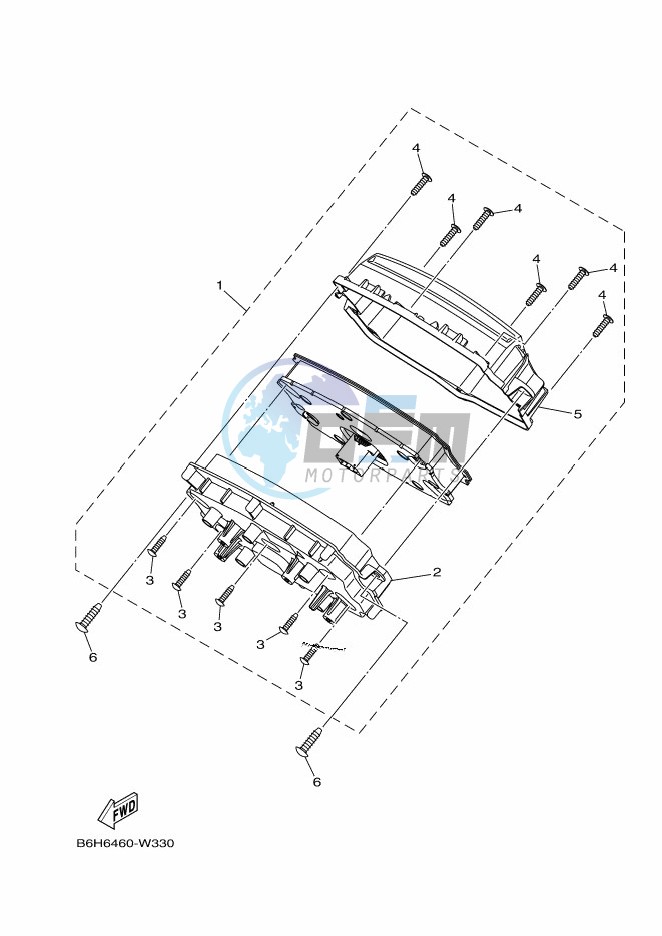 CRANKCASE COVER 1