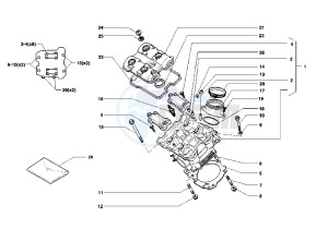 NAVIGATOR 1000 drawing FRONT CYLINDER HEAD