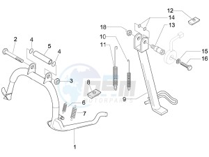 Beverly 125 Sport e3 drawing Stand