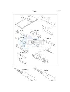 VN 900 C [VULCAN 900 CUSTOM] (7F-9FA) C9FA drawing OWNERS TOOLS