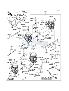 ZZR1200 ZX1200-C4H XX (EU ME A(FRICA) drawing Carburetor