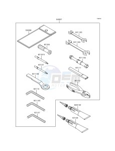 EX 250 F [NINJA 250R] (F6-F9) [NINJA 250R] drawing OWNERS TOOLS