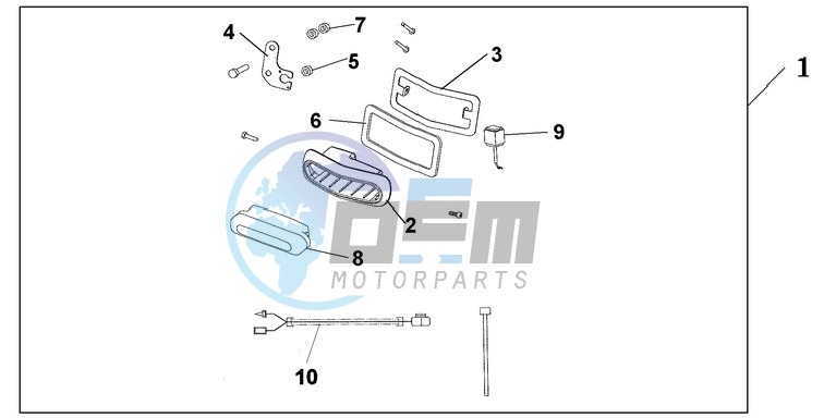 REAR FOG LIGHT SET