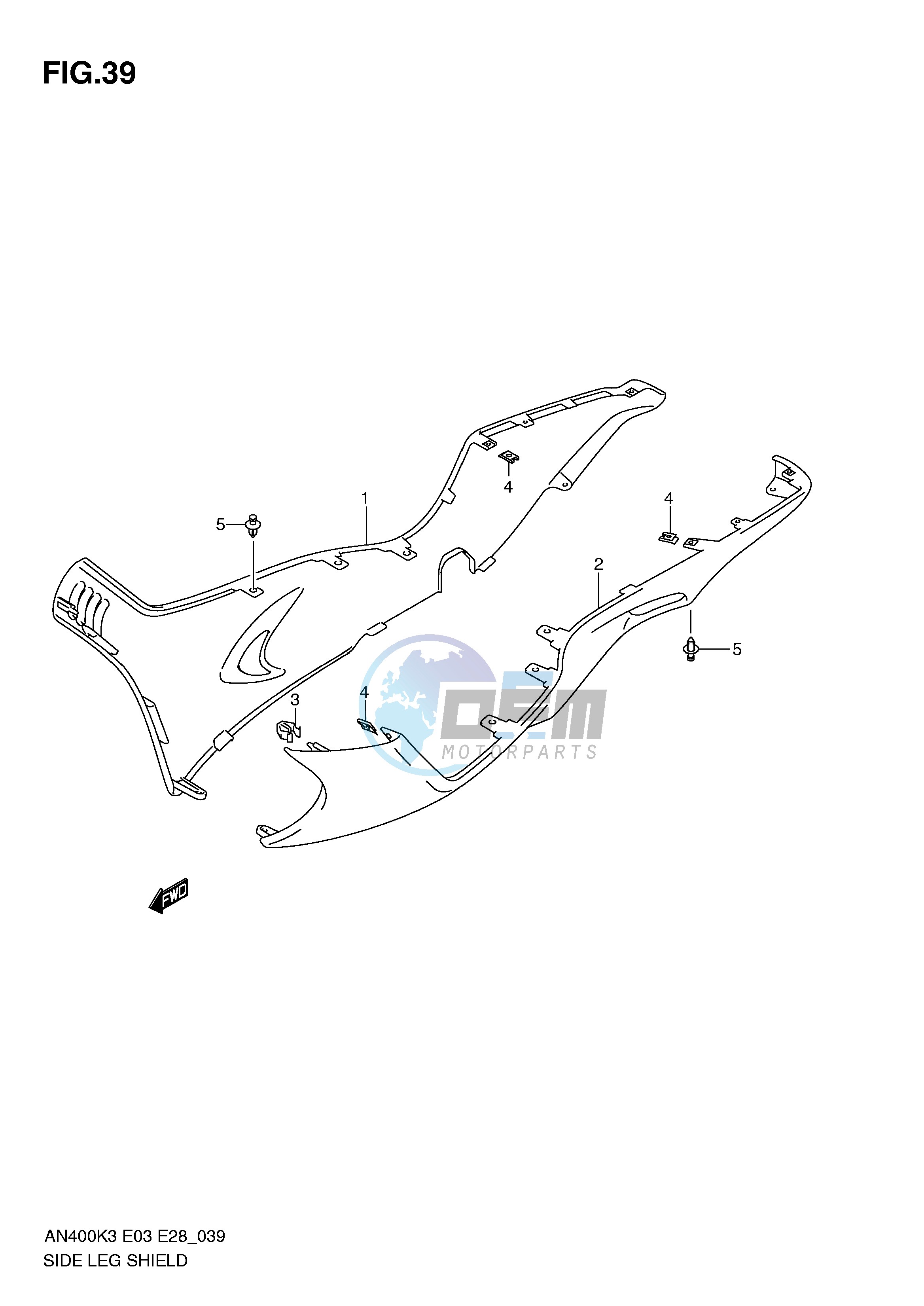 SIDE LEG SHIELD (MODEL K3)