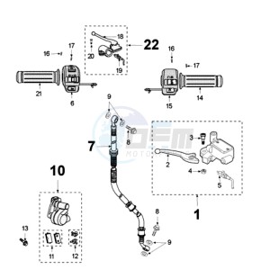 VCLIC EVSP drawing BRAKE SYSTEM - BRAKE DISC D160