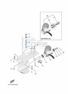 F80DETX drawing LOWER-CASING-x-DRIVE-2