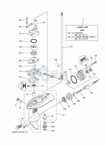 F2-5AMHL drawing PROPELLER-HOUSING-AND-TRANSMISSION-1