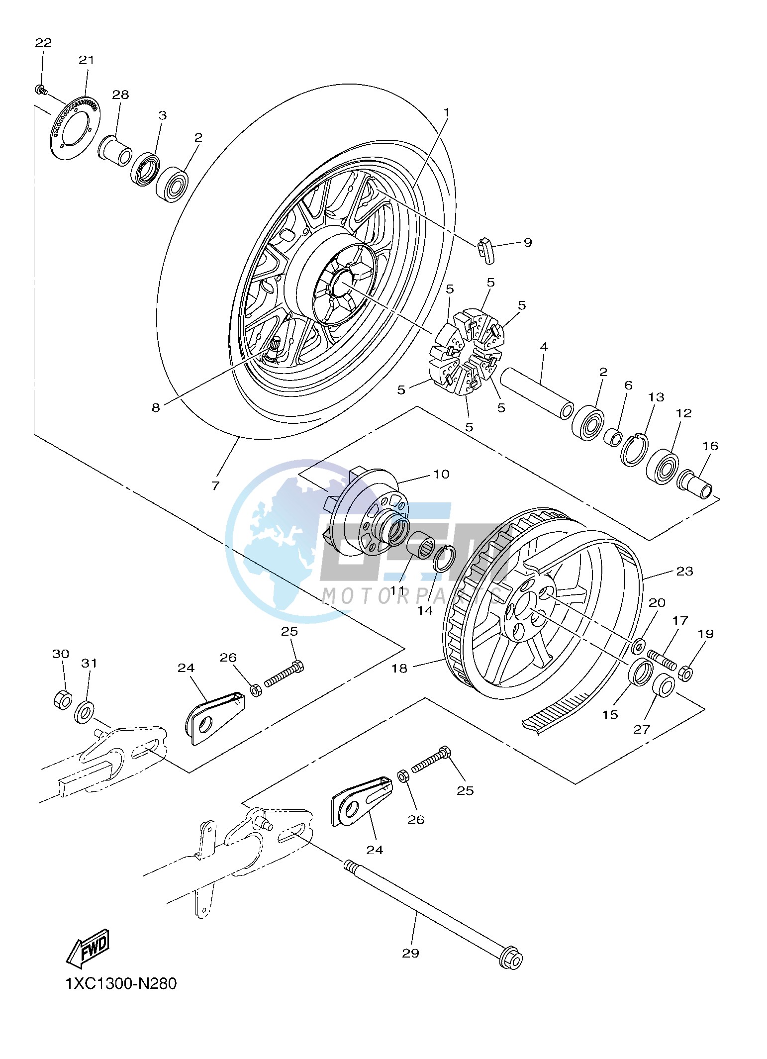 REAR WHEEL