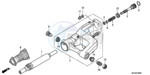 GL18009 UK - (E / AB MKH NAV) drawing SWINGARM