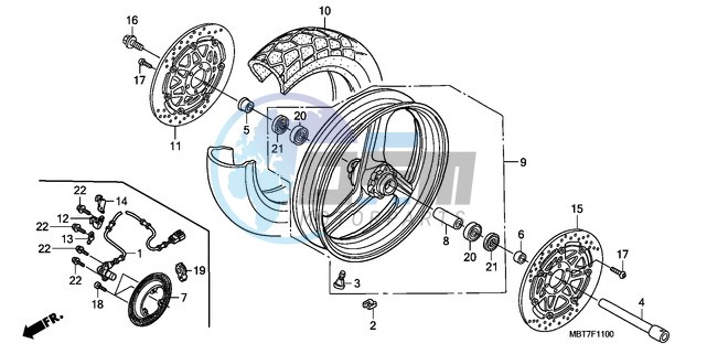 FRONT WHEEL