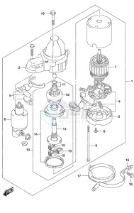 DF 175A drawing Starting Motor