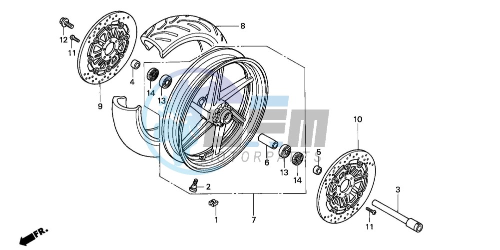 FRONT WHEEL