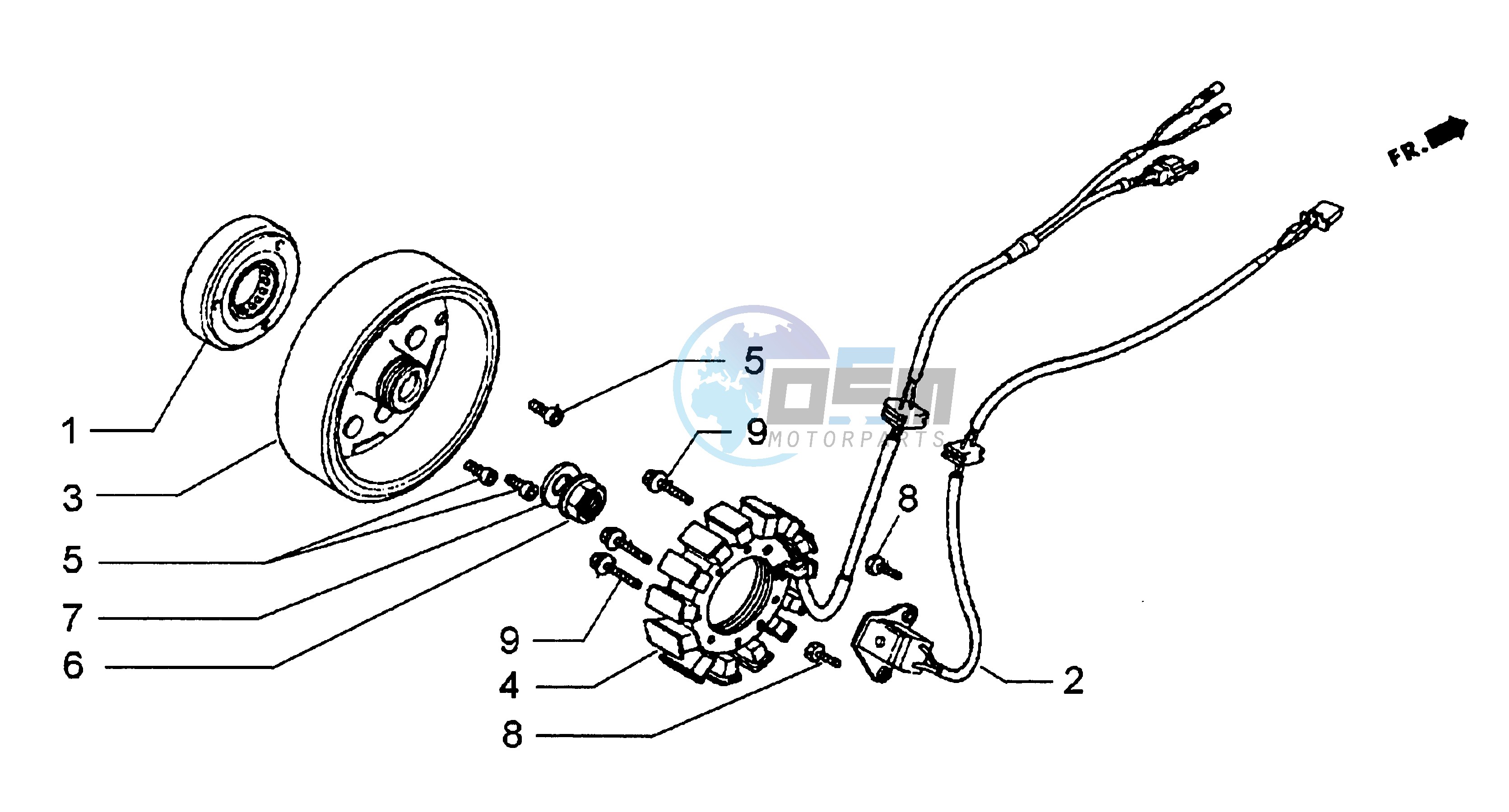 Cdi magneto assy