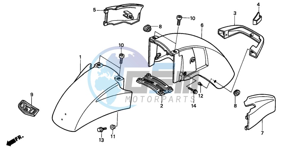 FRONT FENDER