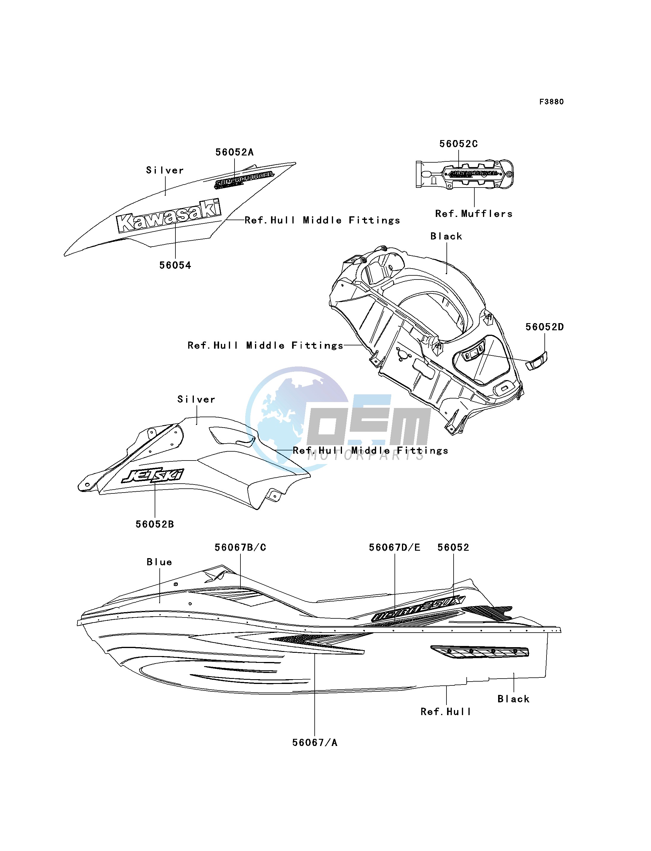 DECALS-- BLUE- --- B7F- -