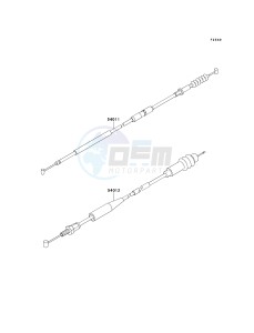 KX 125 L [KX125] (L2) [KX125] drawing CABLES