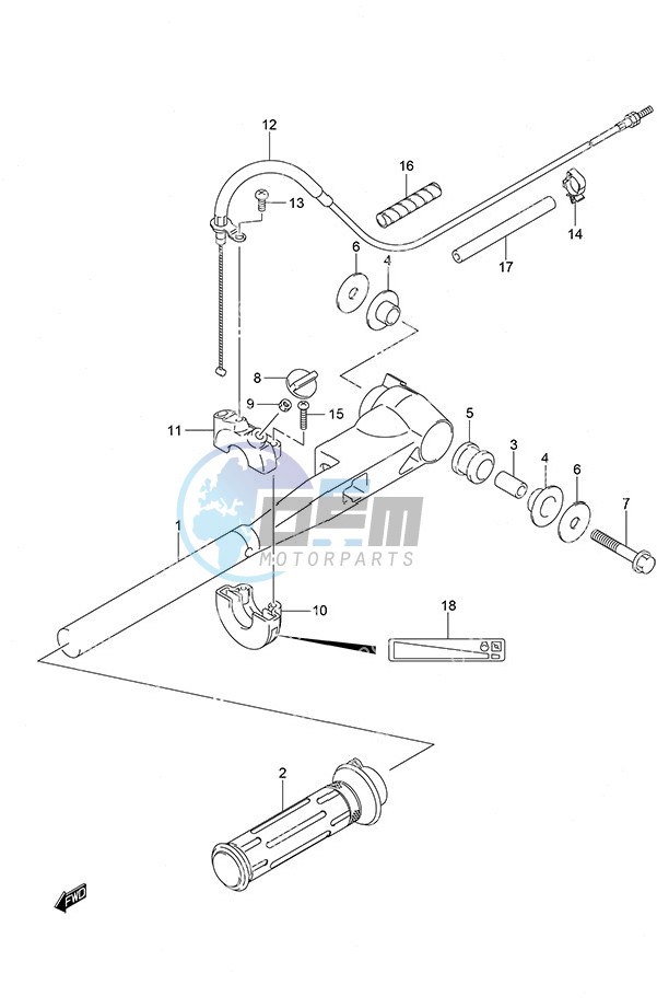 Tiller Handle