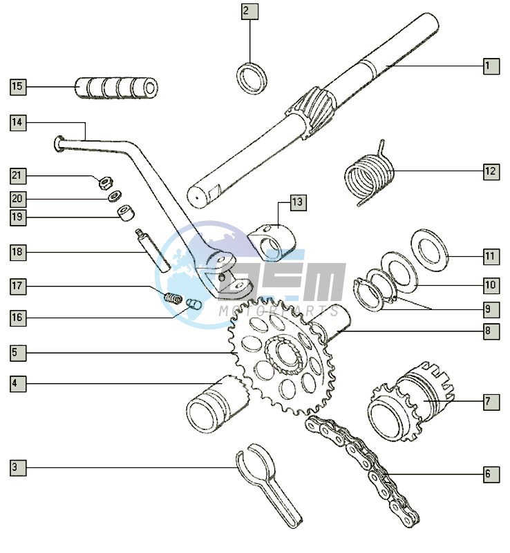 Starter mechanism